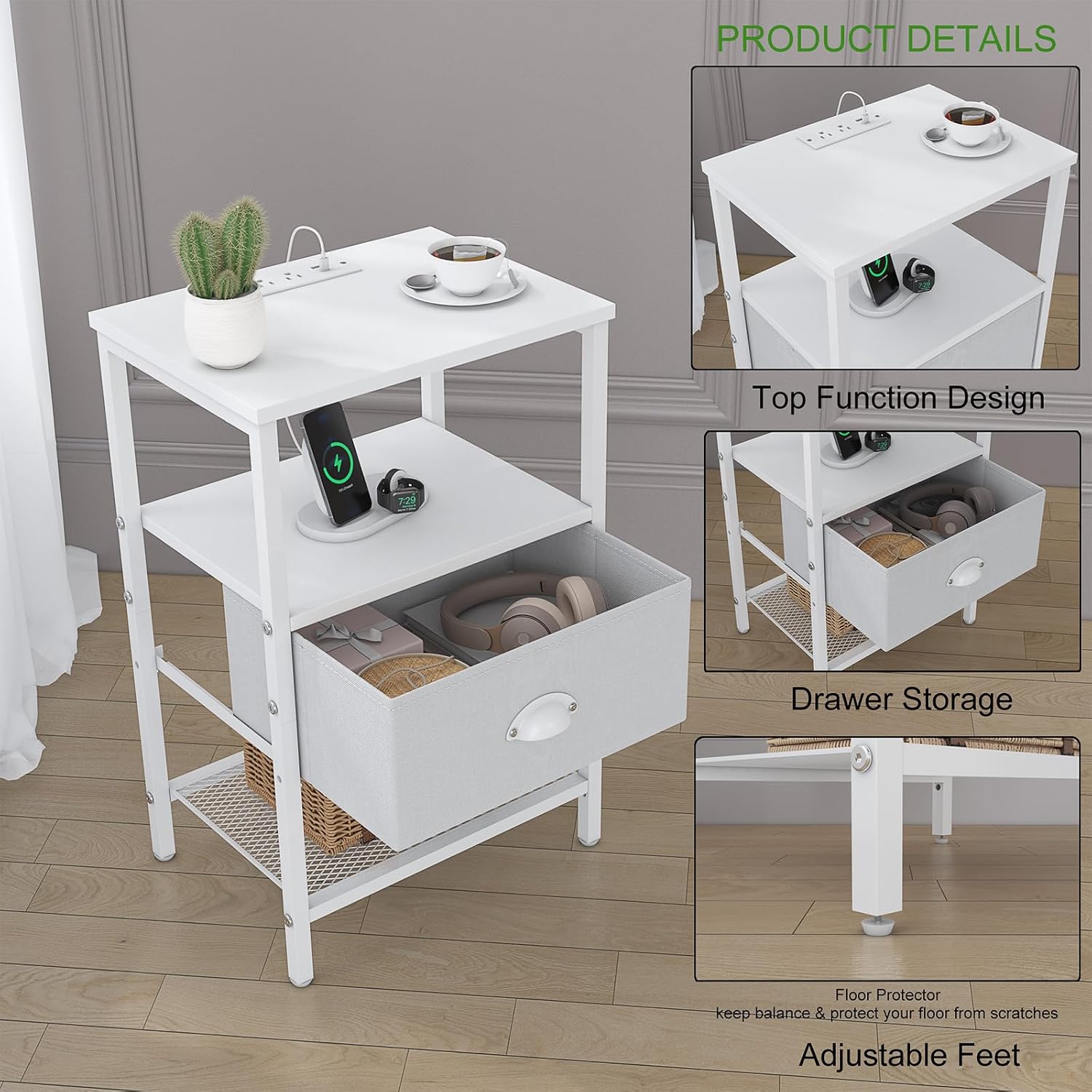 Nightstands Set of 2