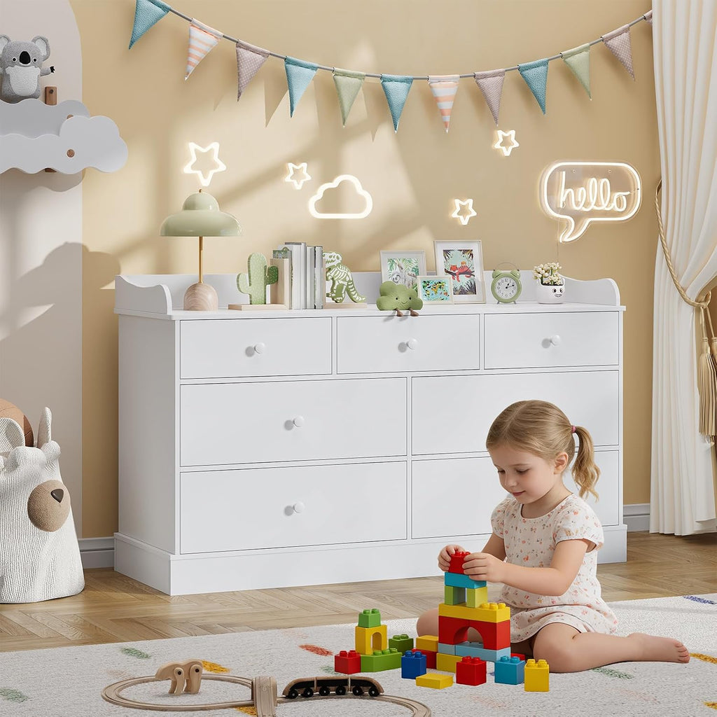 Kids 7‑Drawer Dresser