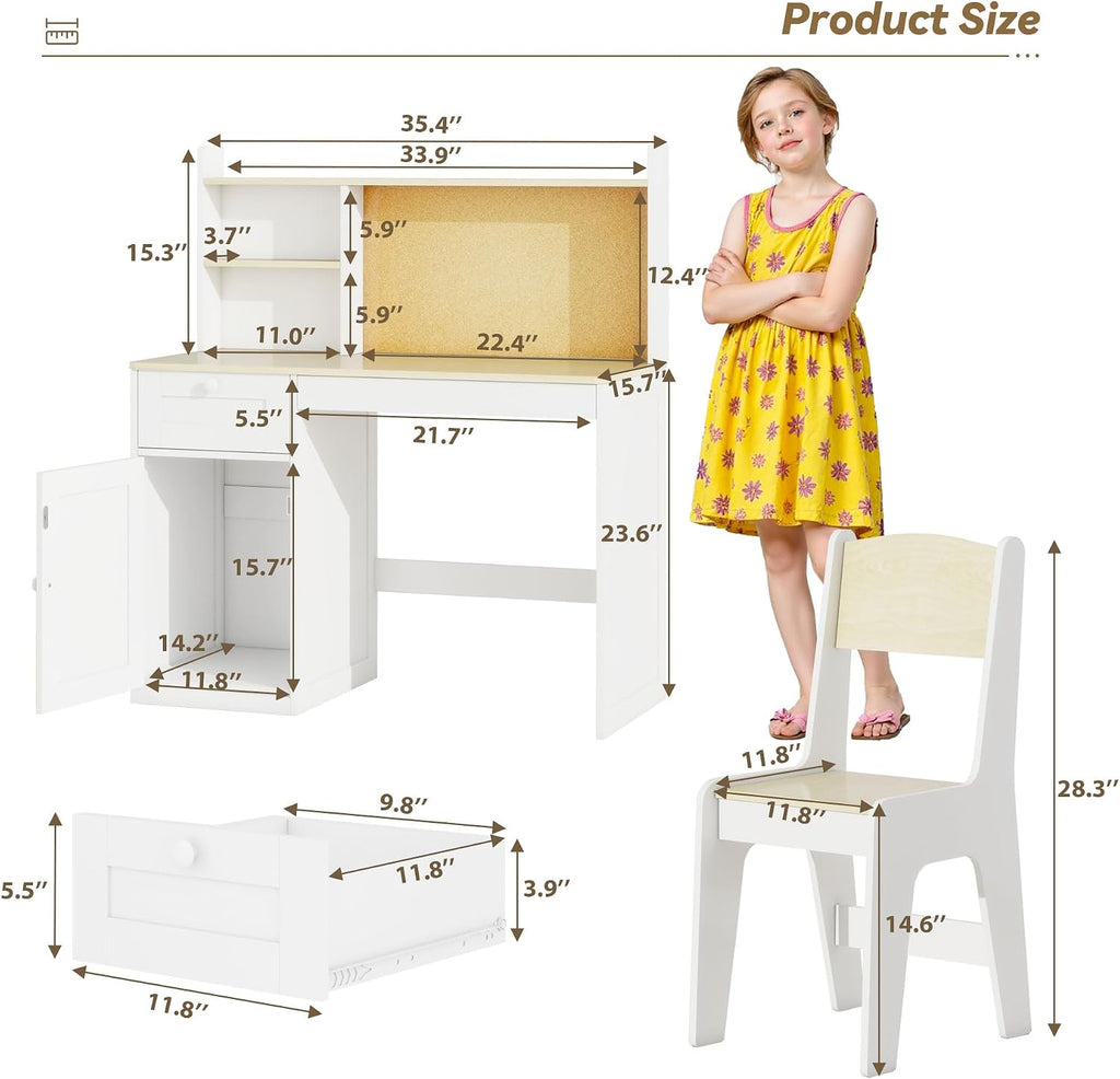 Kids Desk & Chair Set