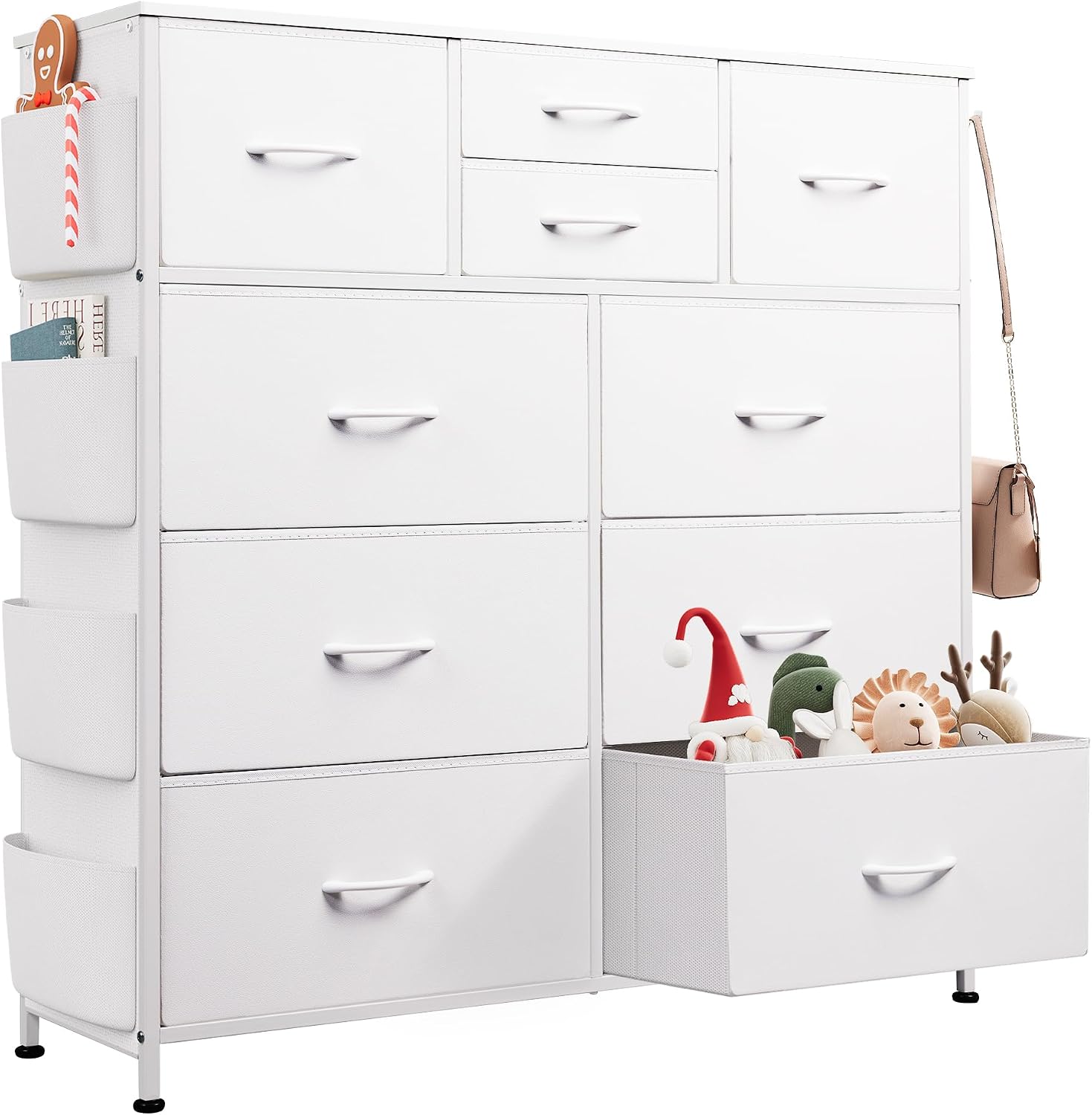 10‑Drawer Fabric Dresser