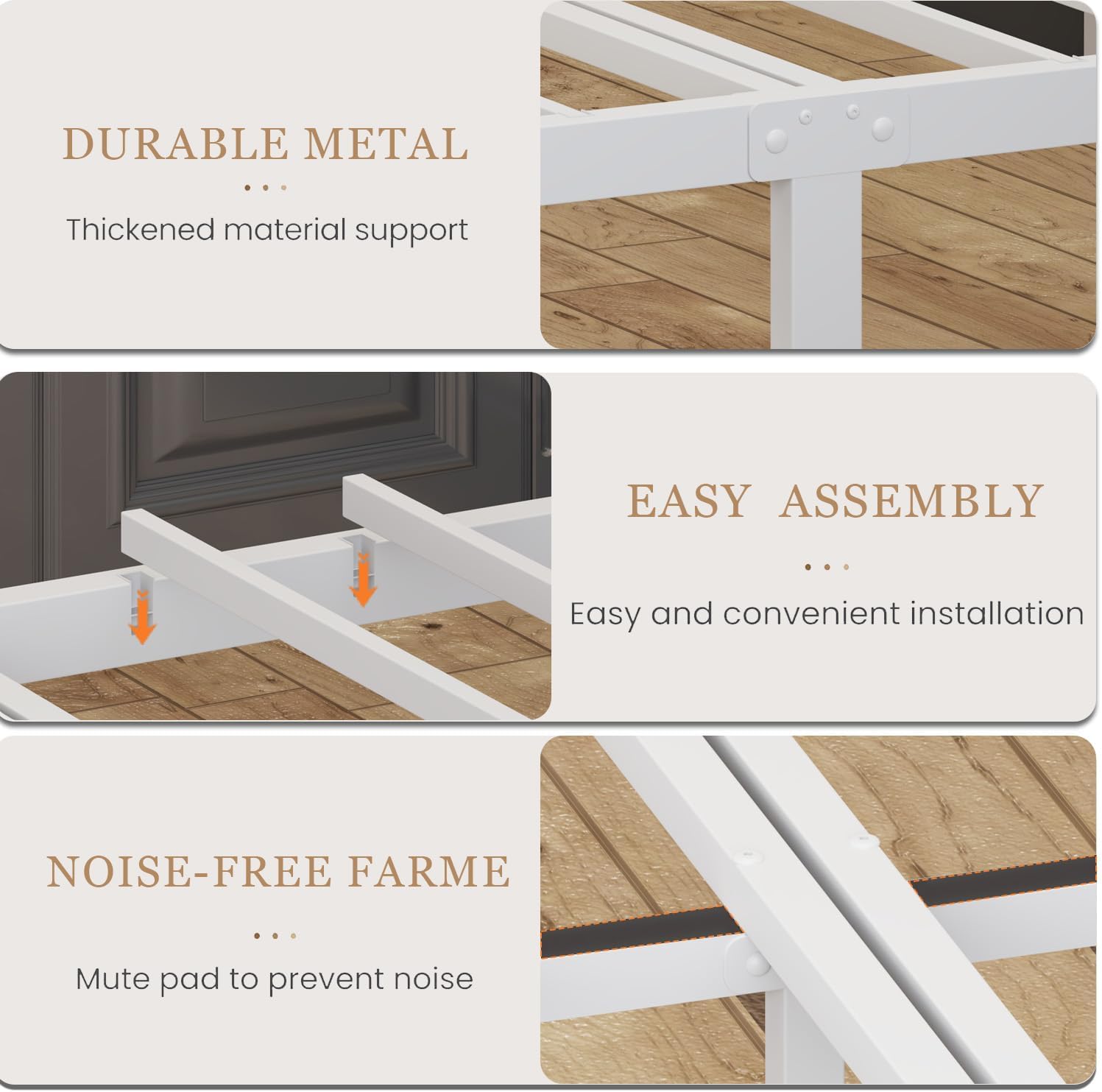 Full Metal Bed Frame