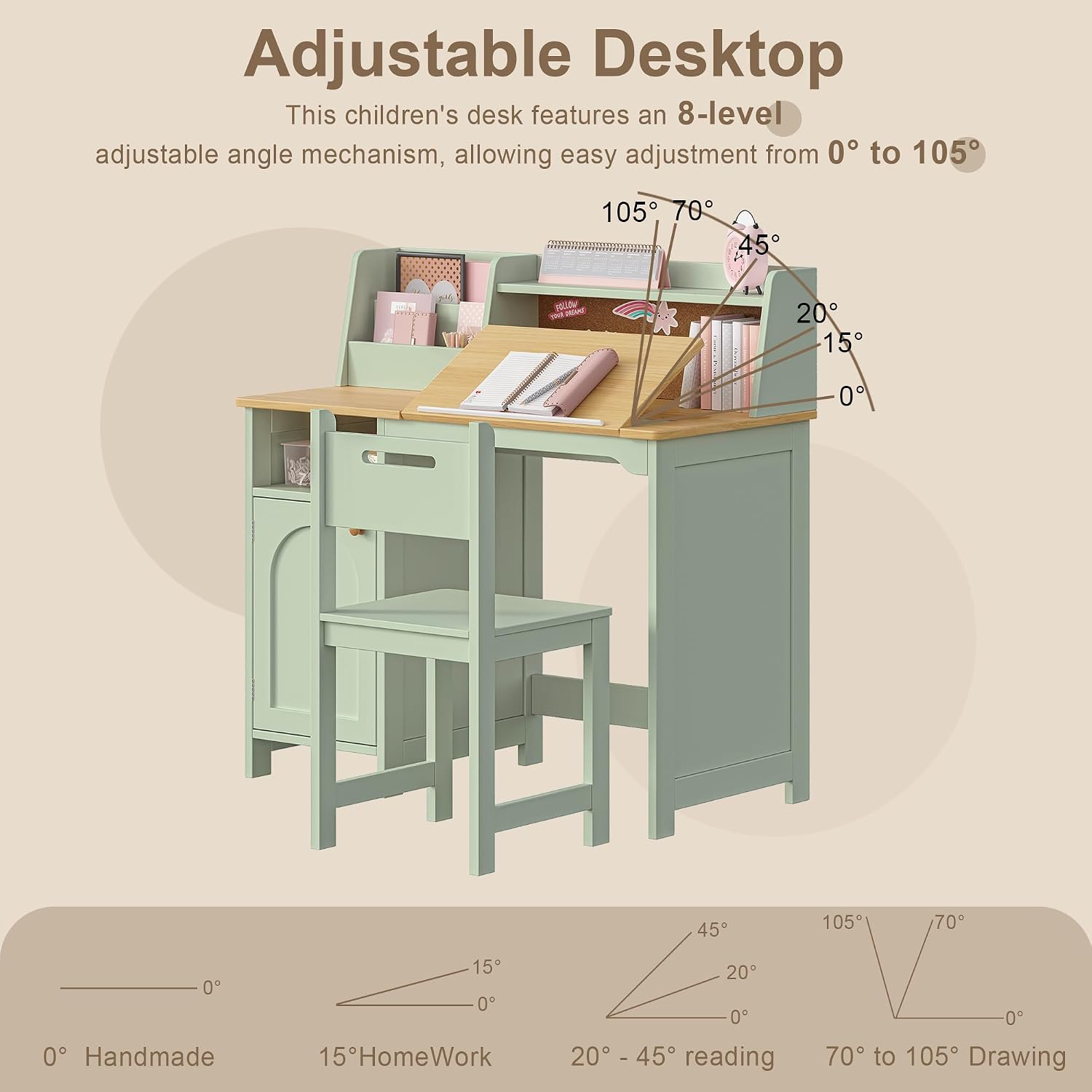 Kids Desk & Chair Set
