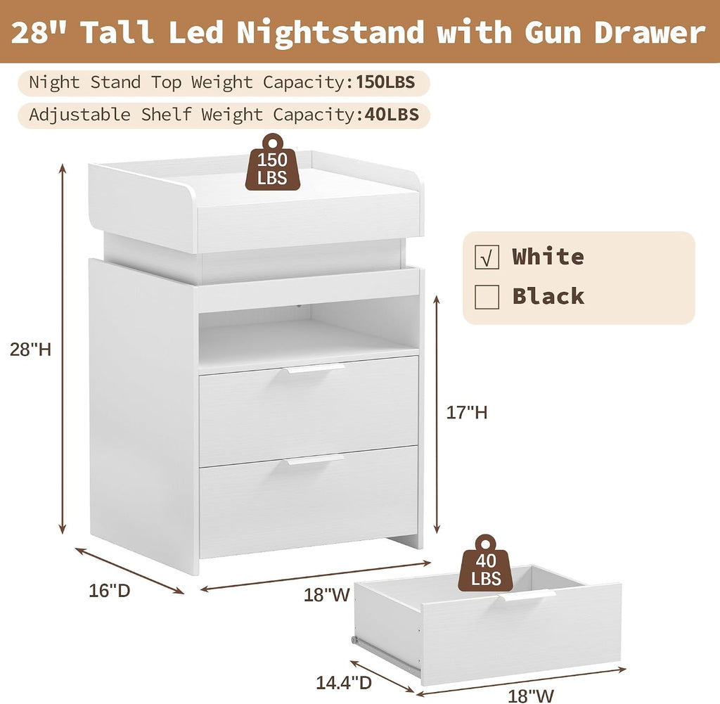 Nightstand Set of 2