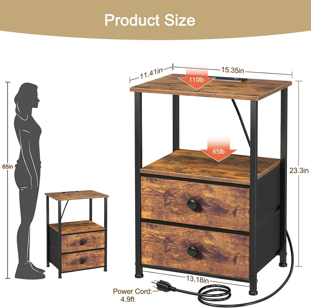 Nightstands Set of 2