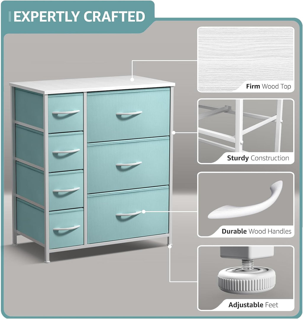 Kids Wood Top Dresser