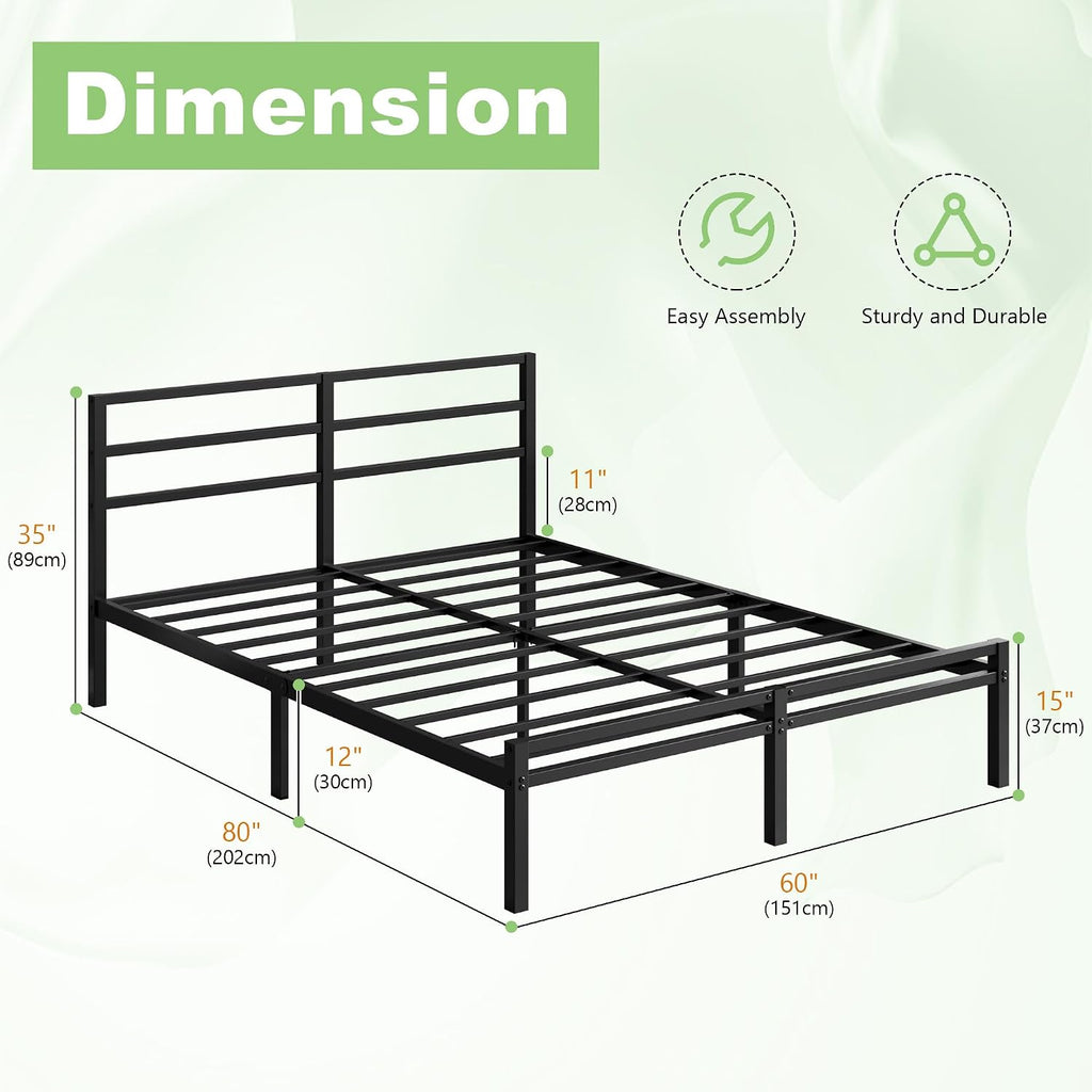 12" Queen Bed Frame