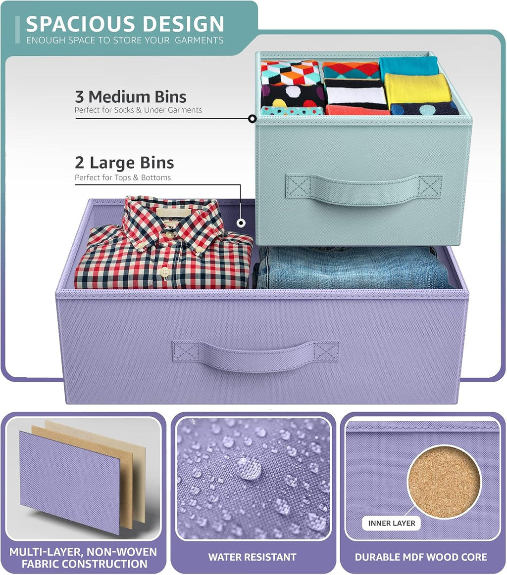 Kids Wood Top Dresser