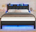 Full Upholstered Bed Frame