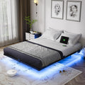 Queen Floating Metal Bed Frame