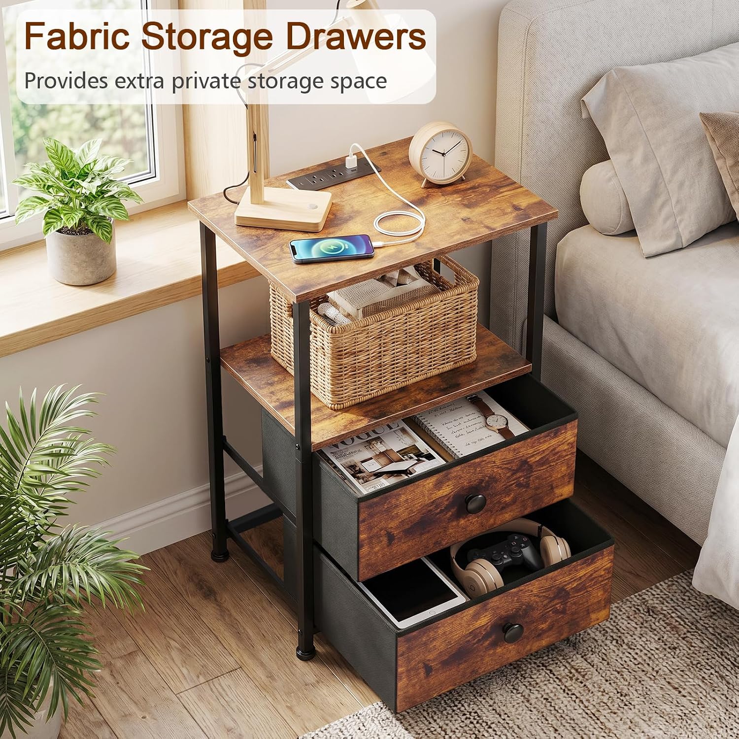Nightstands Set of 2