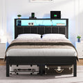 Full Upholstered Bed Frame