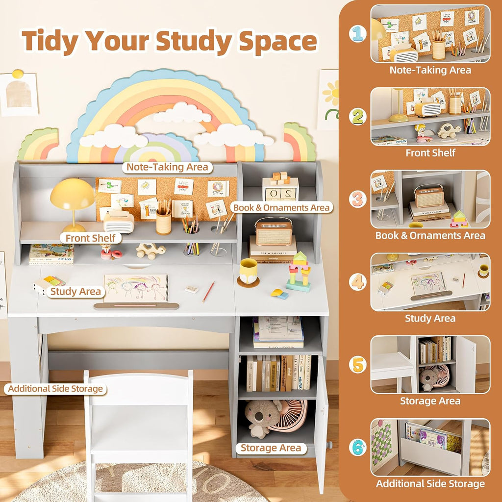 Kids Desk & Chair Set